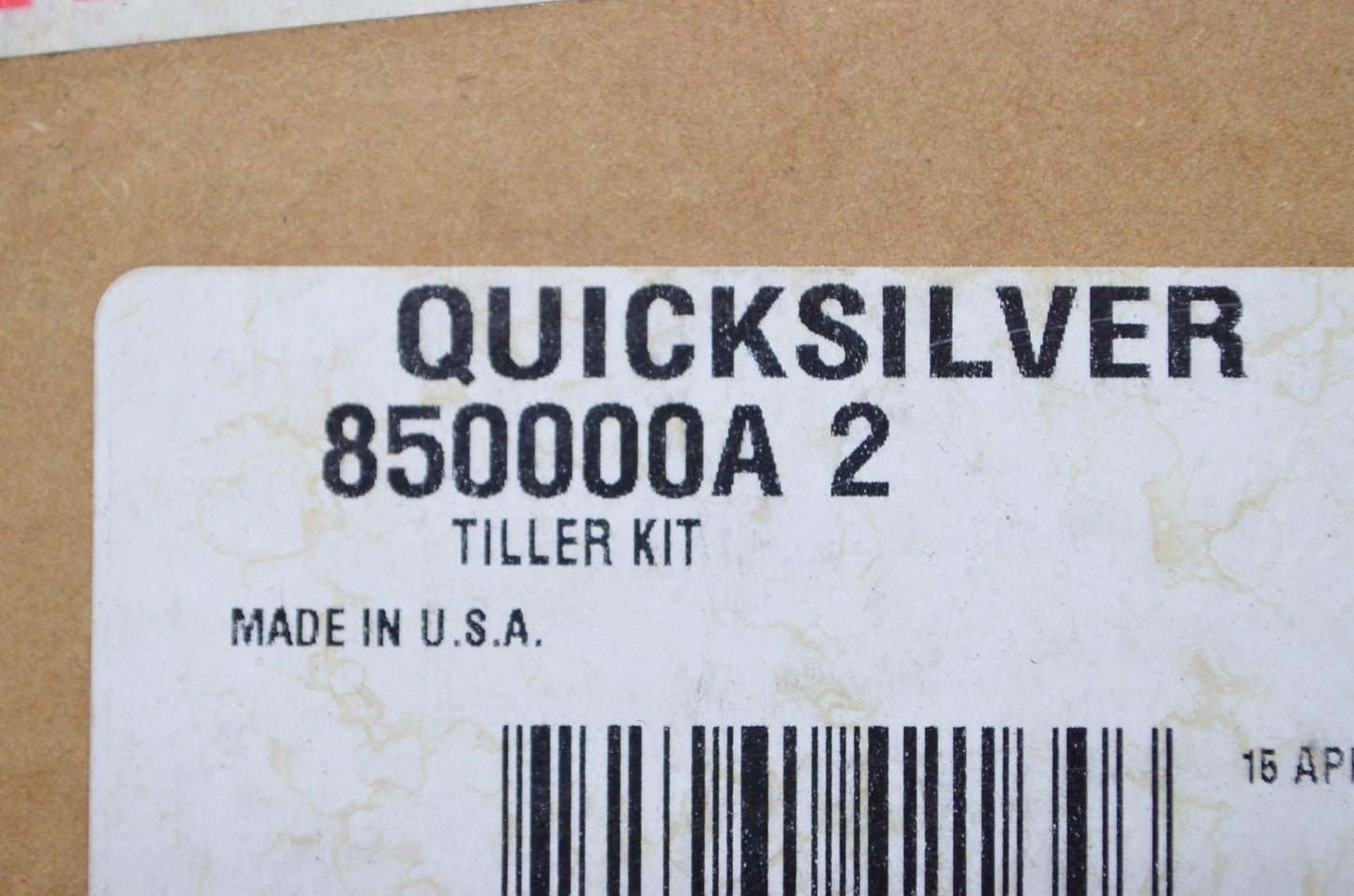 OEM Mercury 850000A 2 Tiller Kit NOS