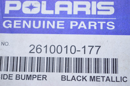 OEM Polaris 2610010-177 Metallic Black Right Side Bumper NOS
