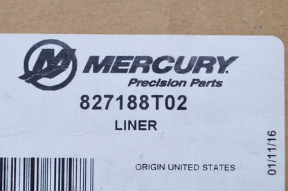 OEM Mercury 827188T02 Impeller Liner NOS
