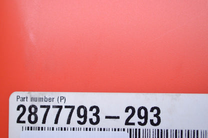 OEM Polaris 2877793-293 Indy Red Pro Ride Skid Plate Kit NOS