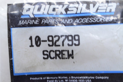 OEM Mercury 10-92799 Screw NOS