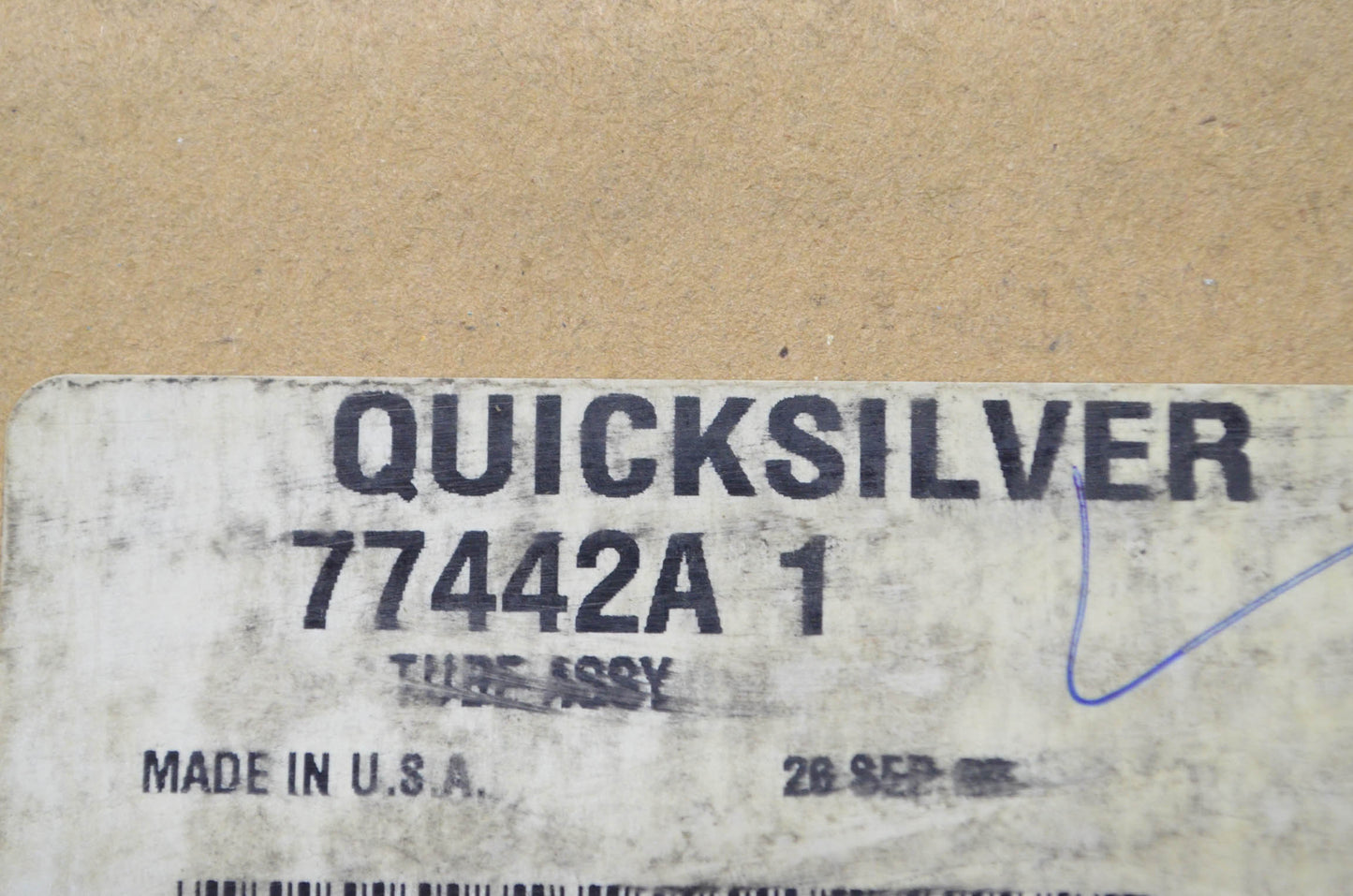 OEM Mercury 77442A 1 Tube Assembly NOS