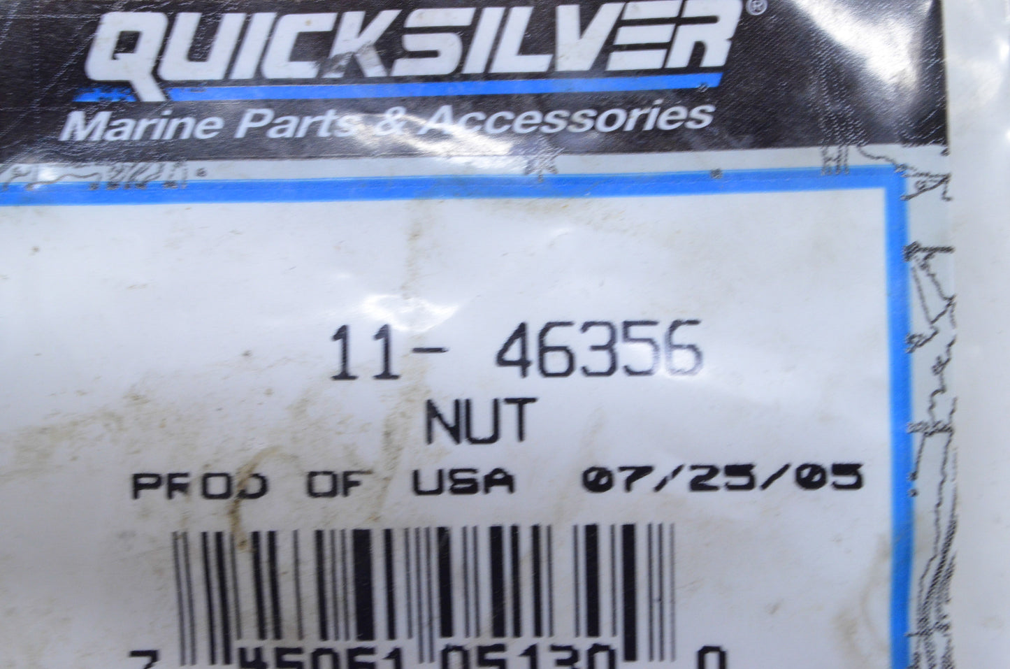 OEM Mercury 11-46356 Nut NOS