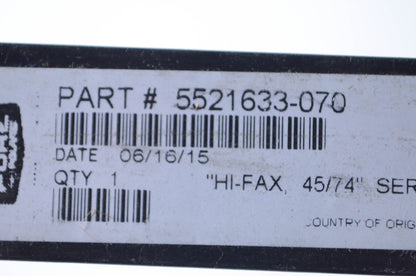 New OEM Polaris Black HI-Fax Basic Service Slider NOS