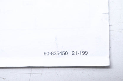OEM Mercury 90-835450 , 21-199 Service Manual Index NOS
