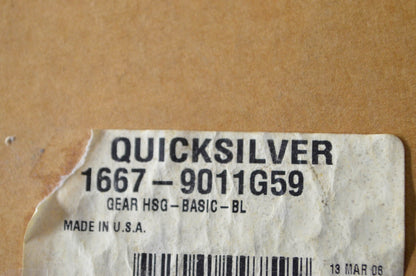 OEM Mercury 1667-9011G59 Lower Unit Gearcase Housing NOS