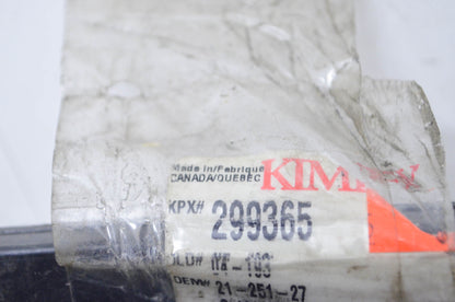 Kimpex 299365 51.75' Hyfax Runner Wear Strip Qty 2 NOS
