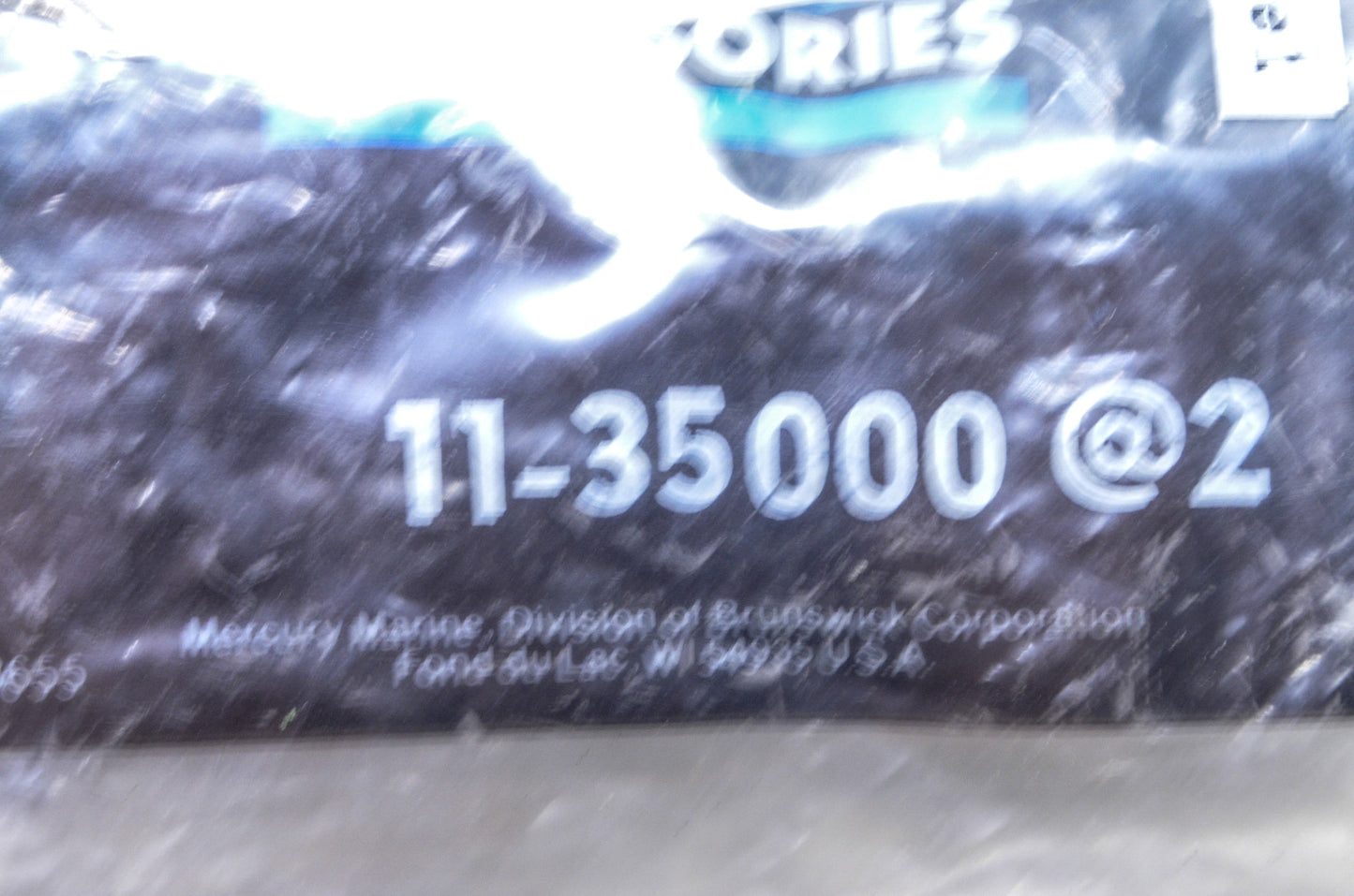 OEM Mercury 11-35000 Nut NOS