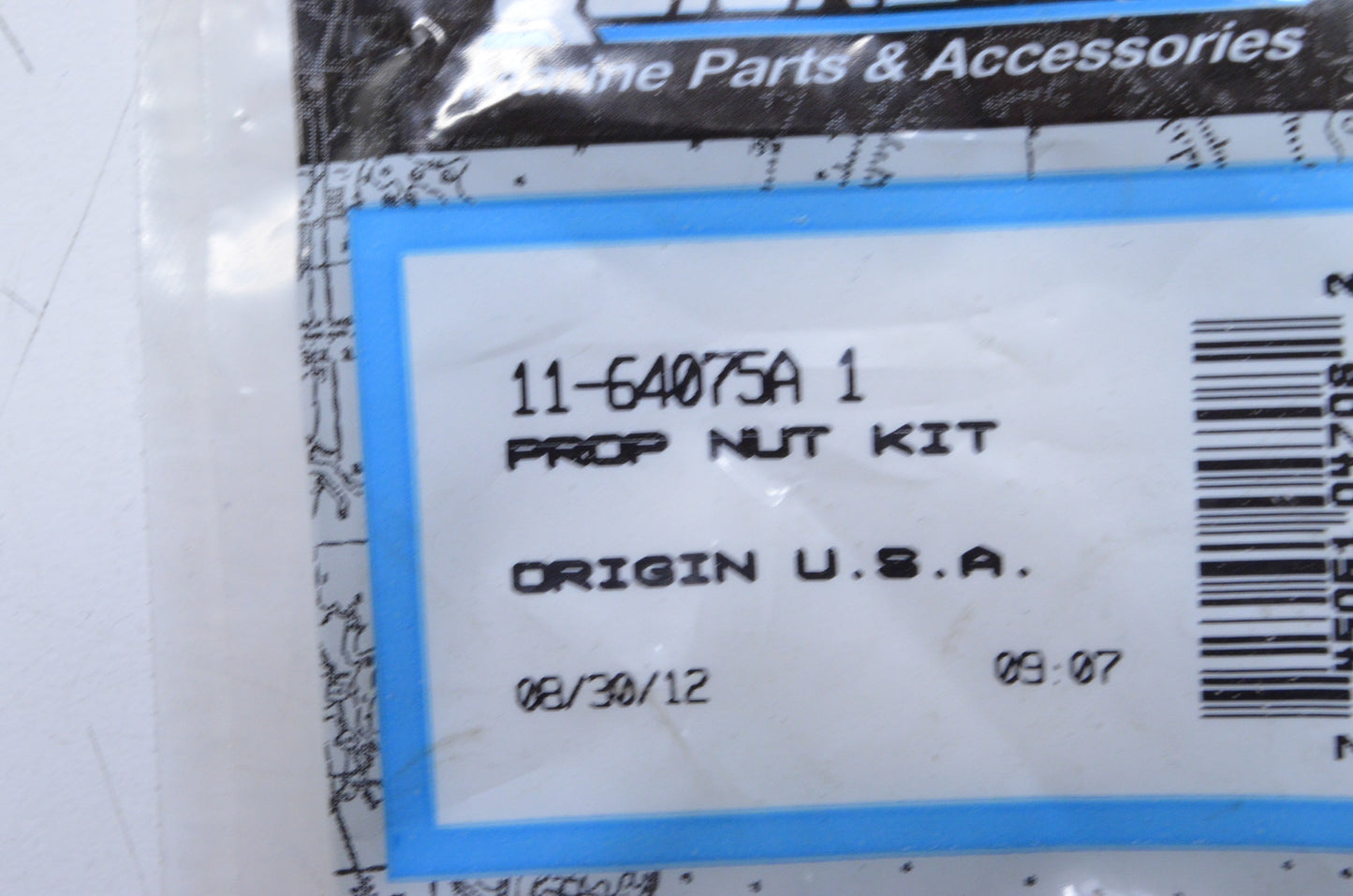 New OEM Mercury Prop Nut Kit NOS