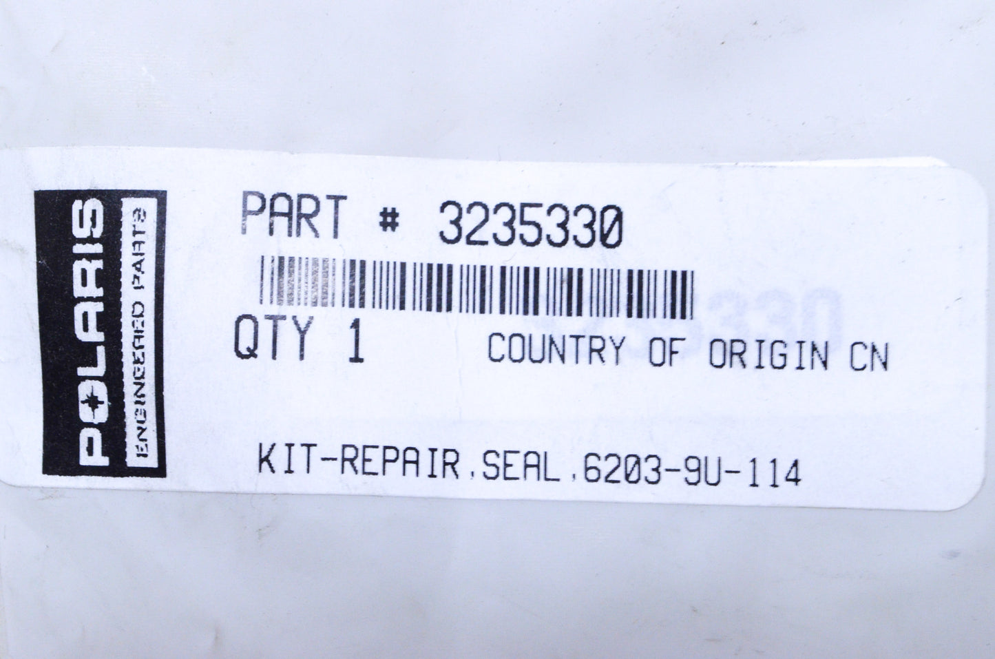 New OEM Polaris Seal Repair Kit .6203-9U-114 NOS