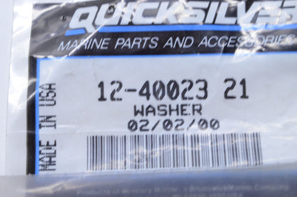 OEM Mercury 12-40023 21 Washer Qty 2 NOS