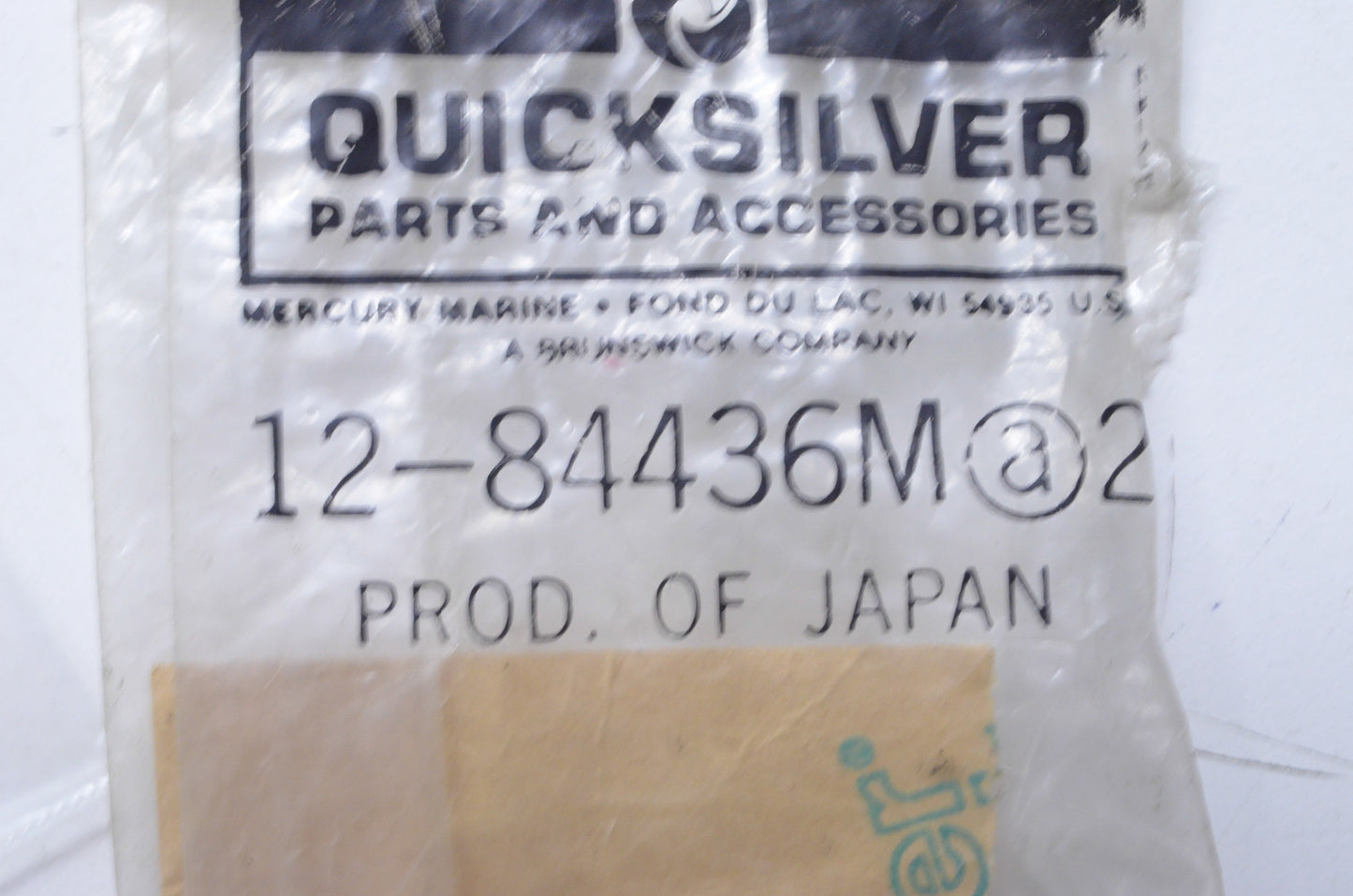 OEM Mercury 12-84436M Washer NOS