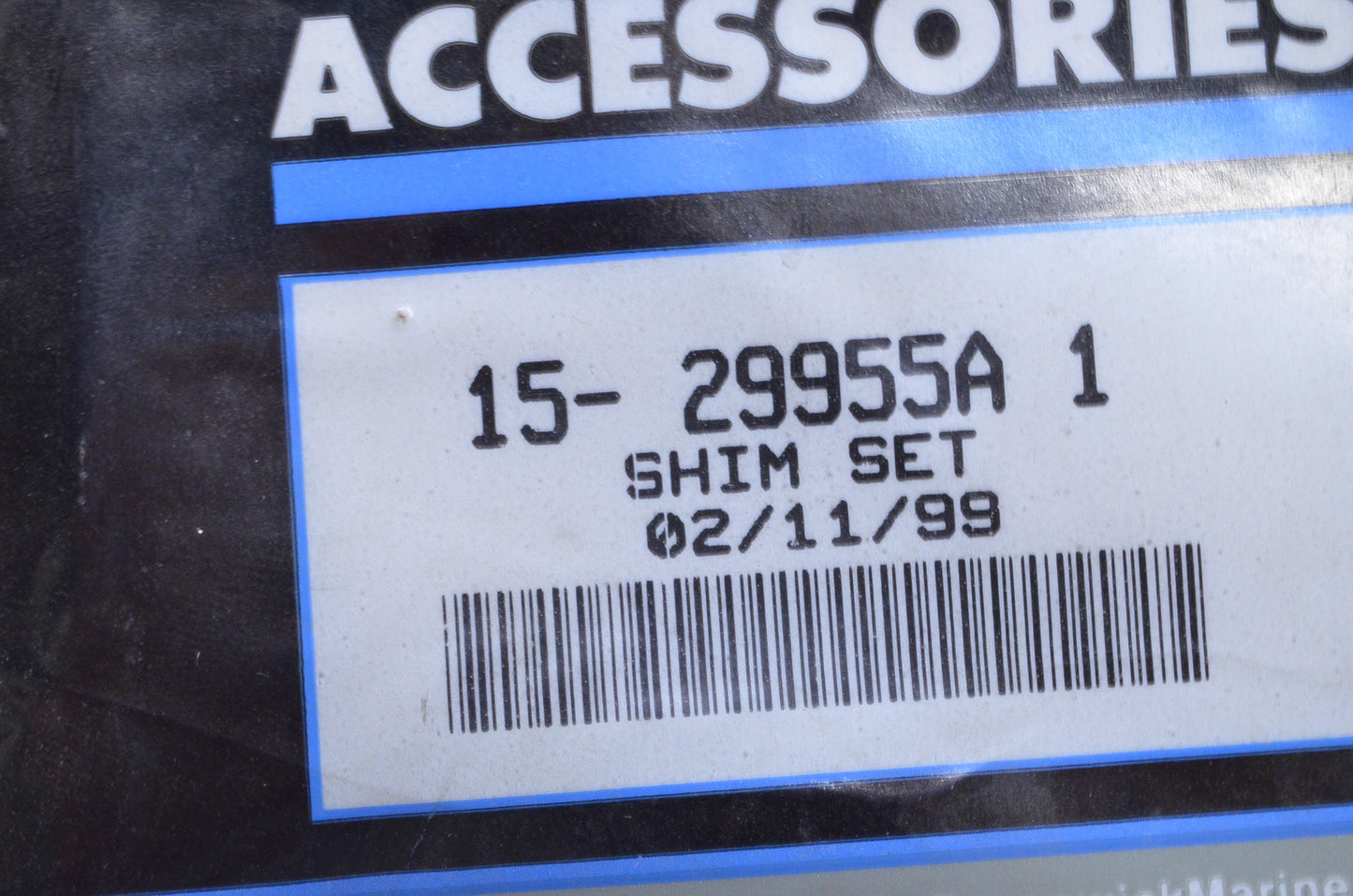 OEM Mercury 15-29955A 1 Shim Kit NOS