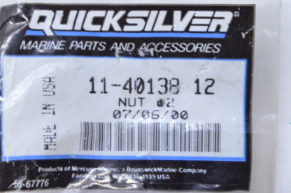 OEM Mercury 11-40138 12 Nut Qty 2 NOS