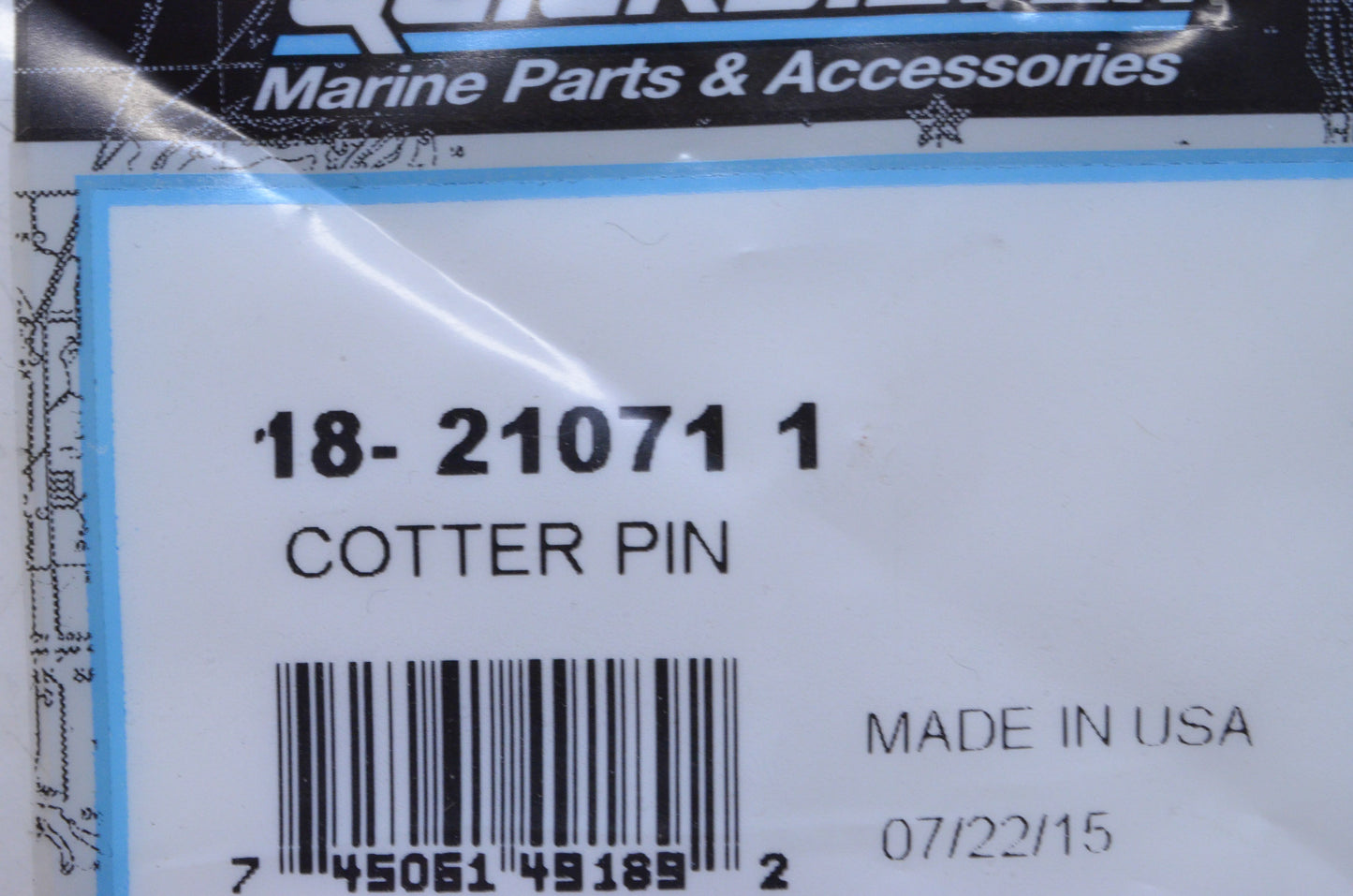 OEM Mercury 18-21071 1 Cotter Pin NOS
