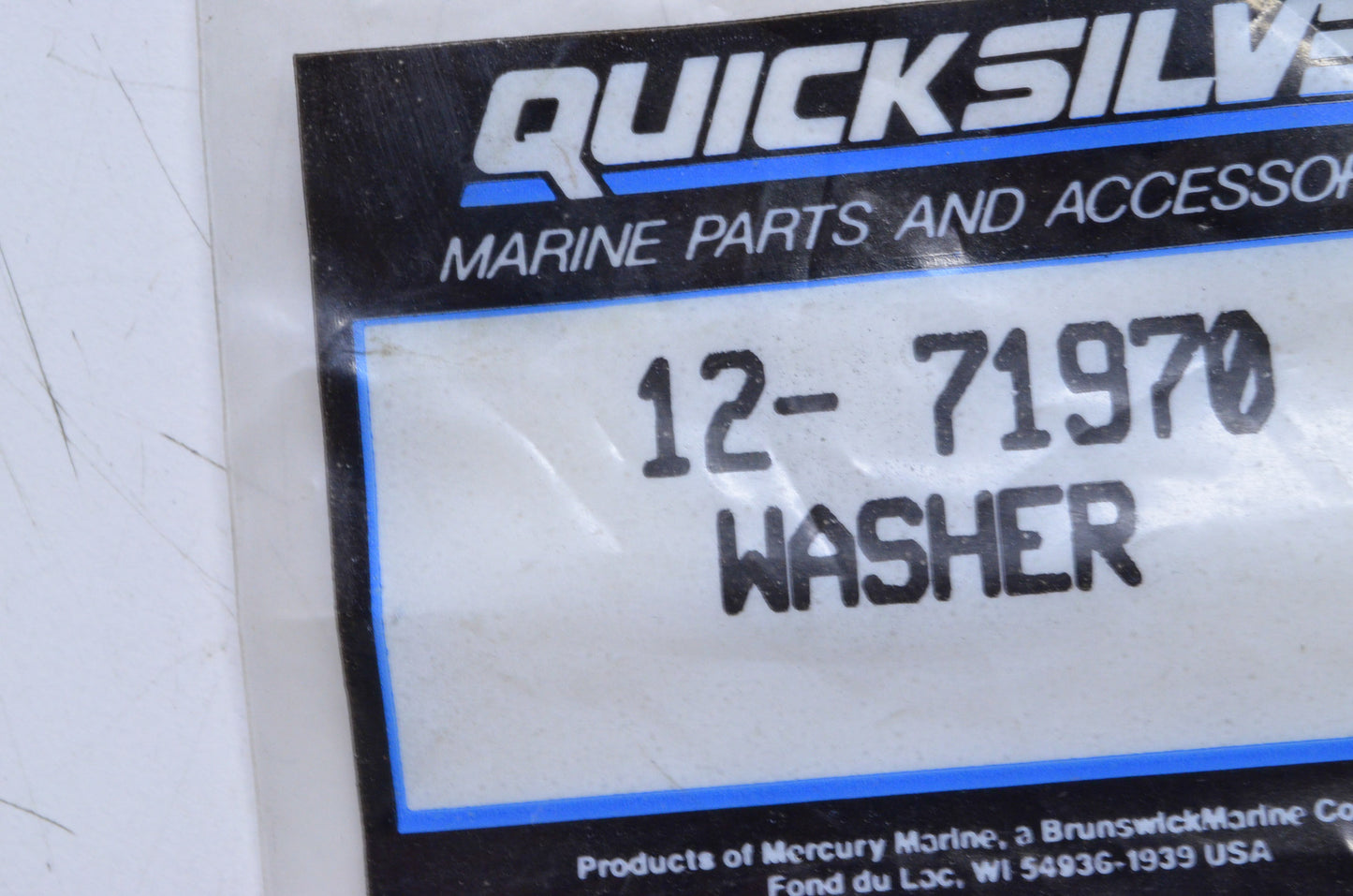 New OEM Mercury Washer NOS