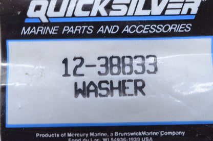 OEM Mercury 12-38833 Washer NOS