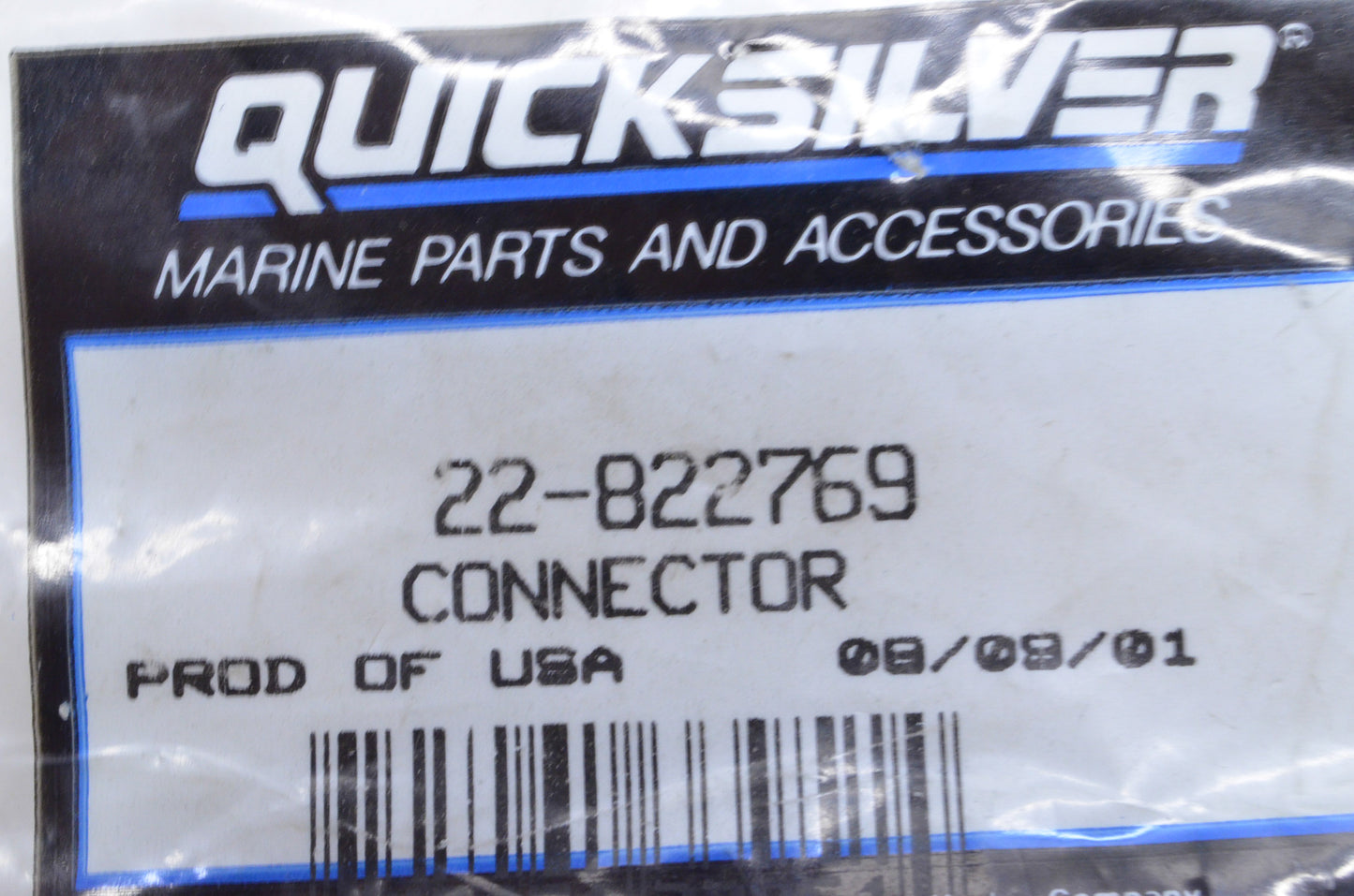 New OEM Mercury Fuel Connector NOS