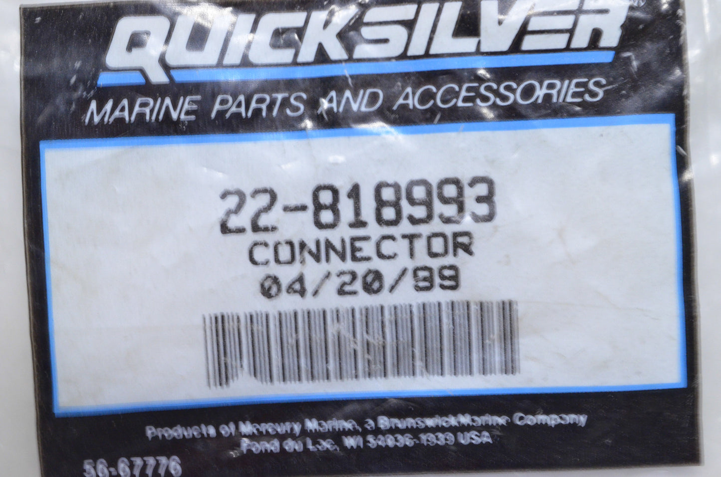 New OEM Mercury T Connector NOS