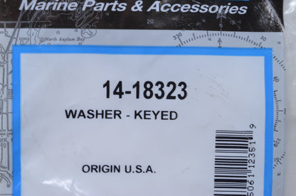 New OEM Mercury Keyed Washer NOS