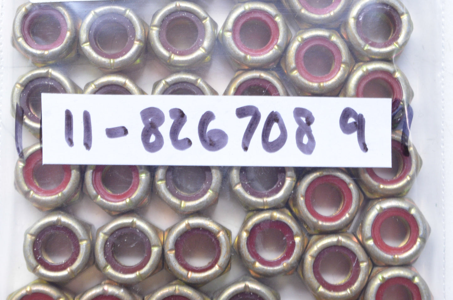 OEM Mercury 11-826708 9 Nut Qty 3 NOS