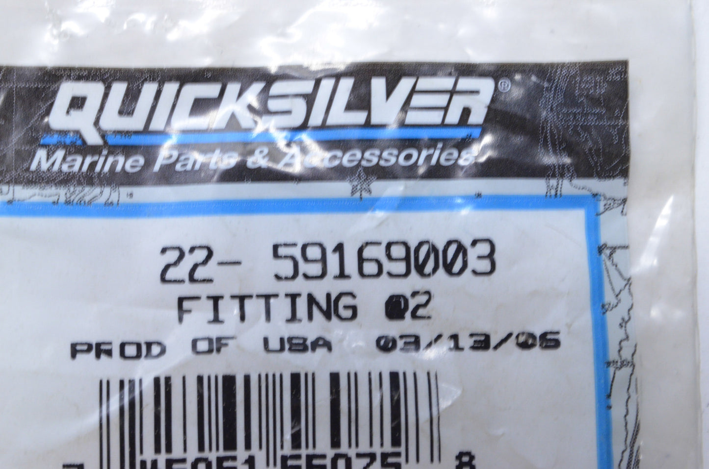 New OEM Mercury T Fitting NOS