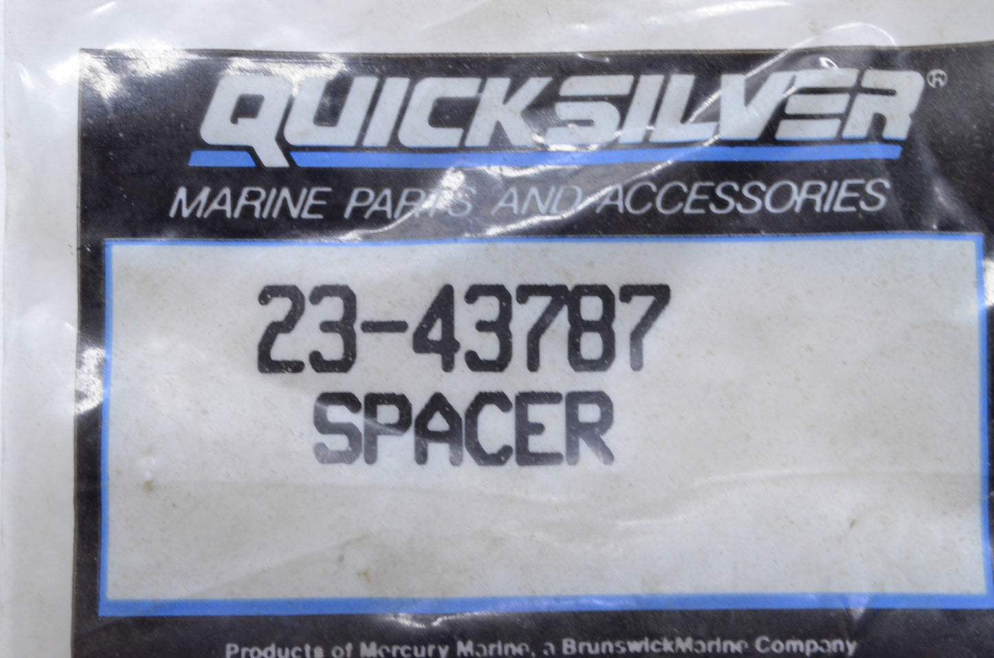 OEM Mercury 23-43787 Spacer NOS