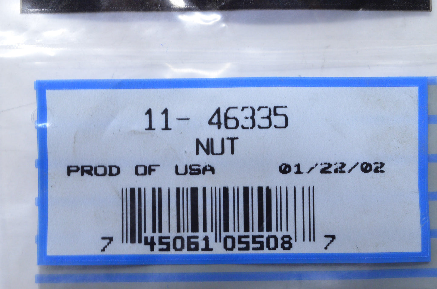 OEM Mercury 11-46335 Nut NOS