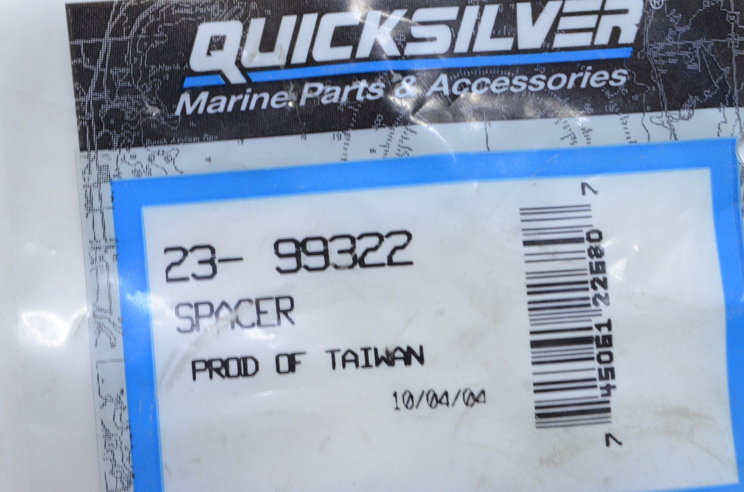 OEM Mercury 23-99322 Mount Spacer NOS