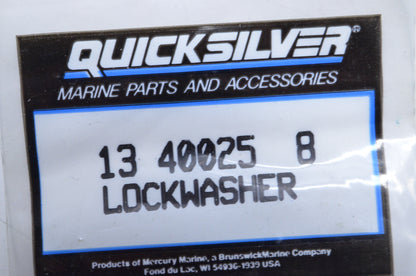 OEM Mercury 13-40025 8 Lockwasher NOS
