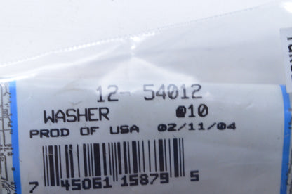 OEM Mercury 12-54012 Washer Qty 2 NOS