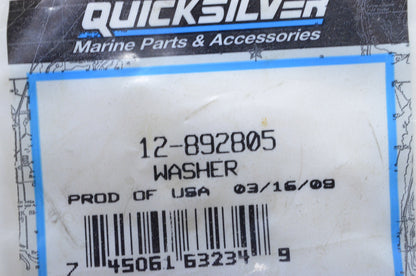 OEM Mercury 12-892805 Thrust Washer NOS