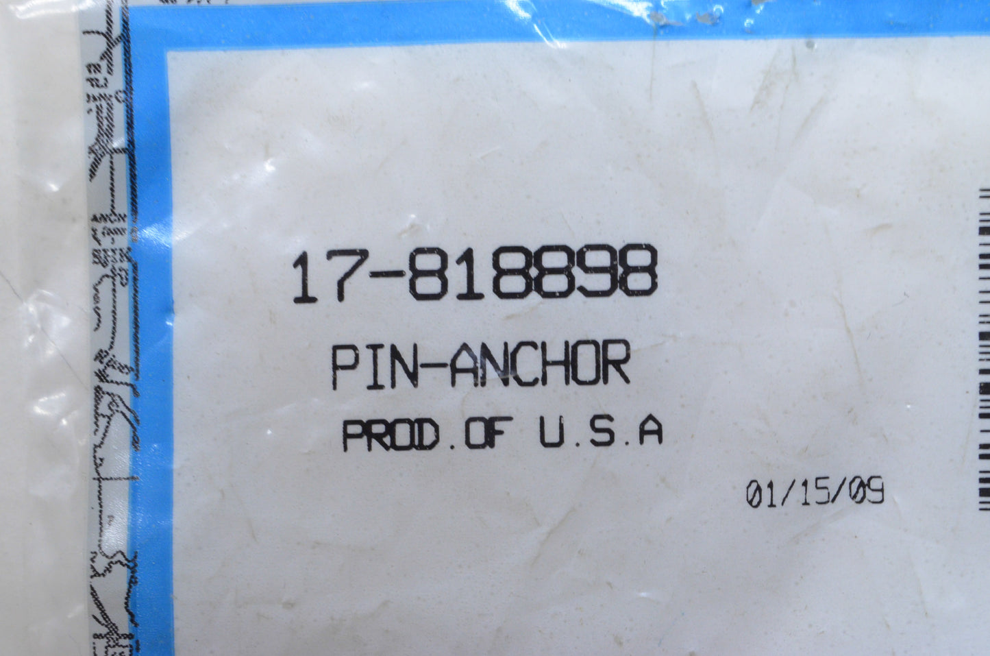 Anchor Pin NOS