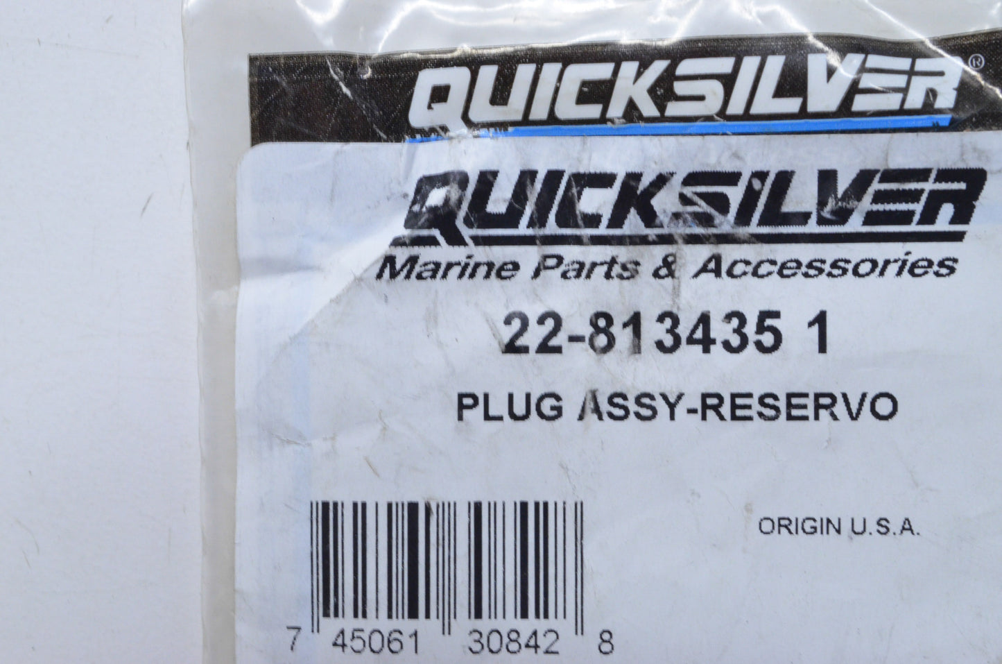 Reservo Plug Assembly NOS
