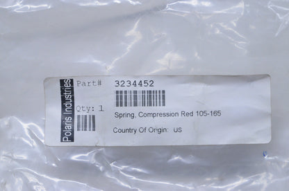 OEM Polaris 3234452 Red Compression Spring 105-165 NOS