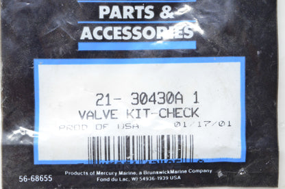 Check Valve Kit NOS