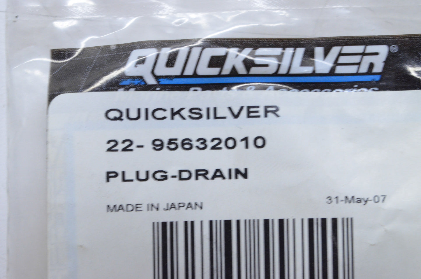 Drain Plug NOS