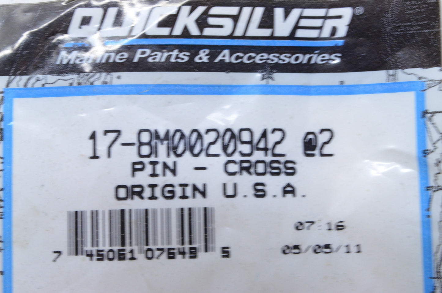 Cross Pin Qty 2 NOS