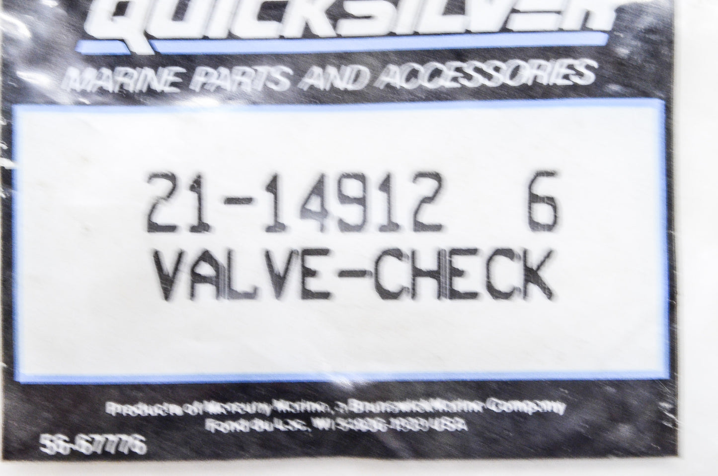 Check Valve NOS