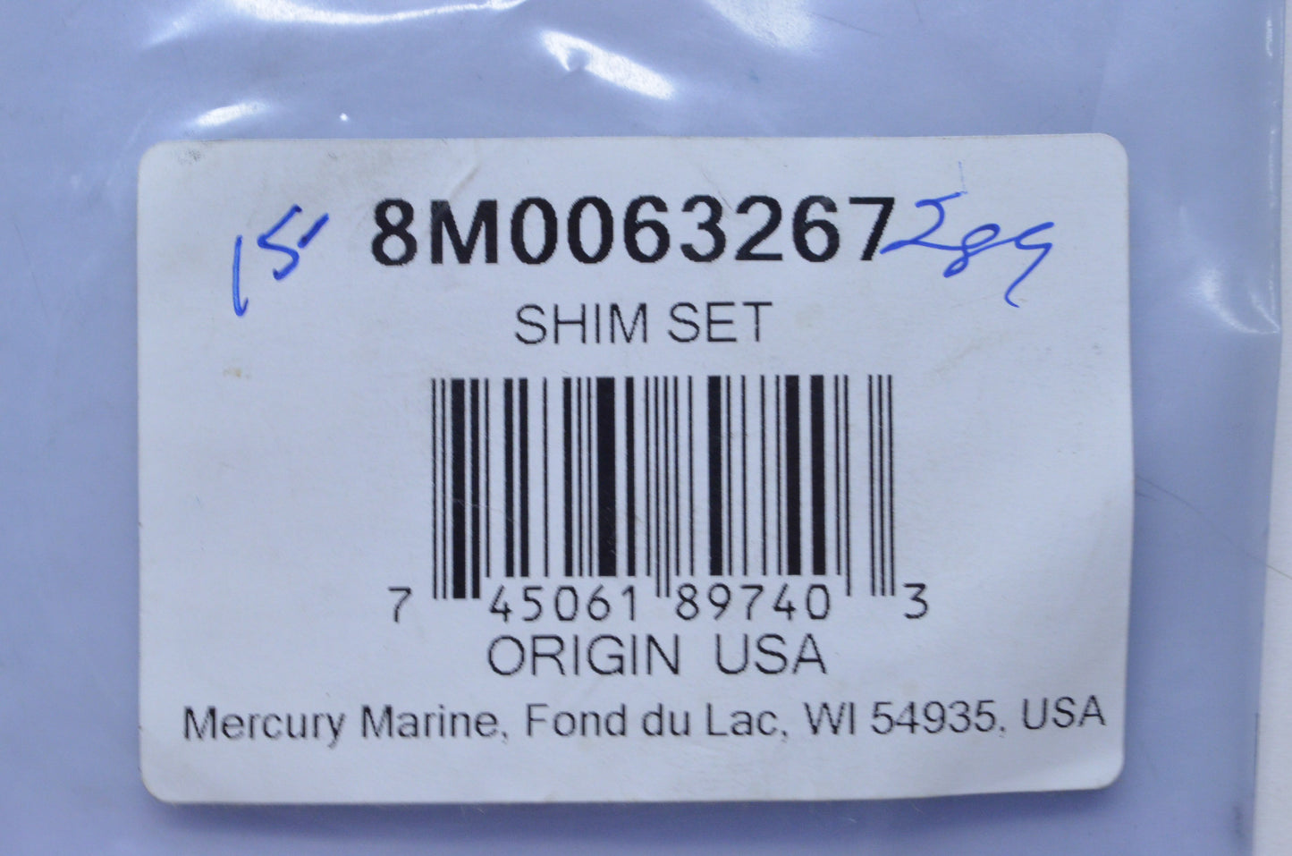 Shim Kit NOS