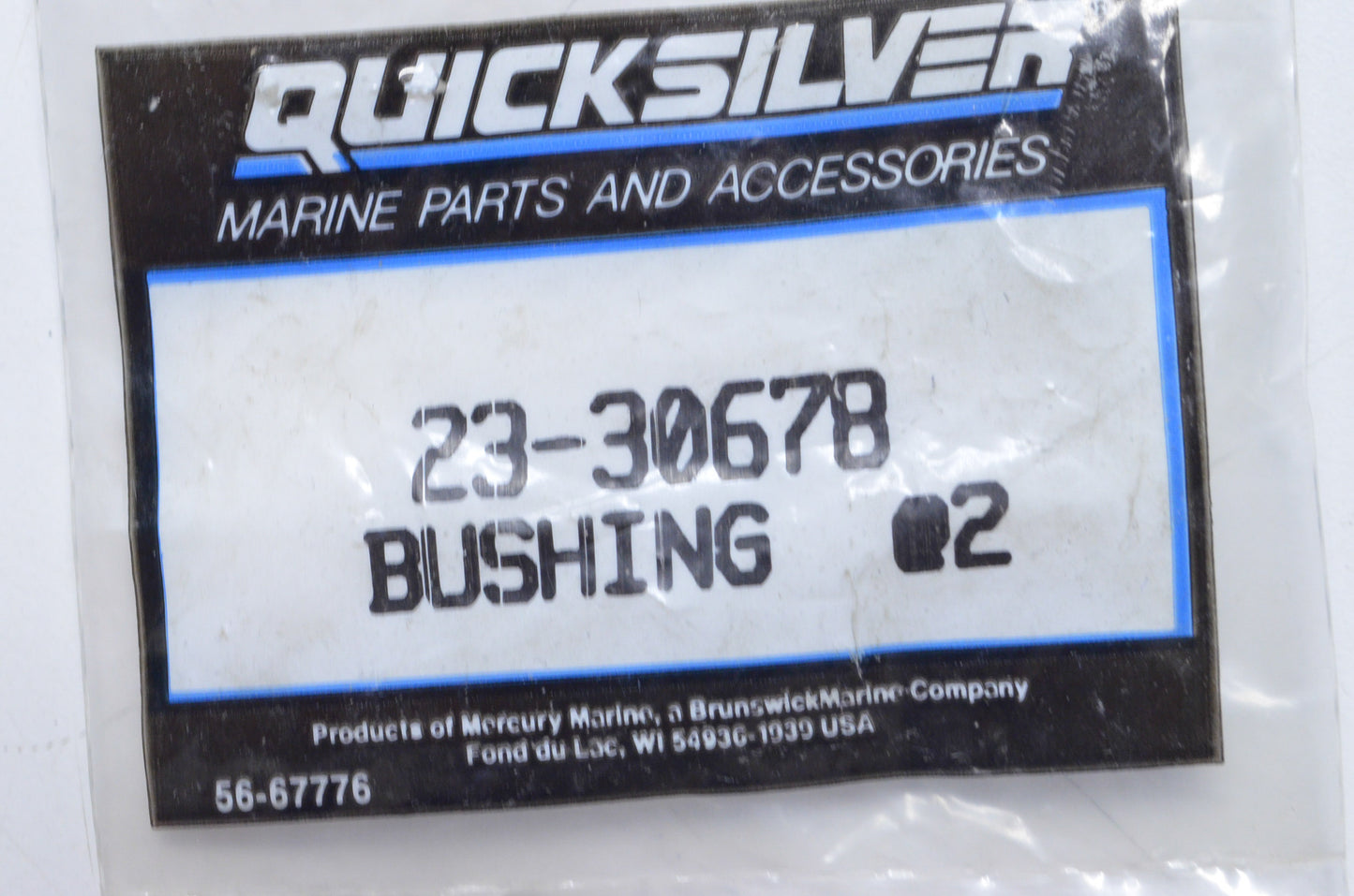 Bushing Qty 2 NOS