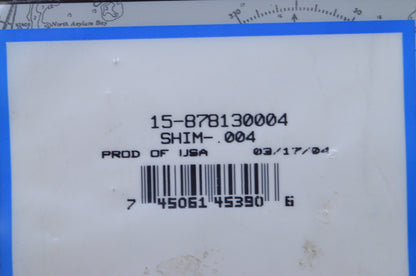 Shim .004 NOS