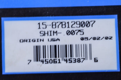 Shim .0075 NOS