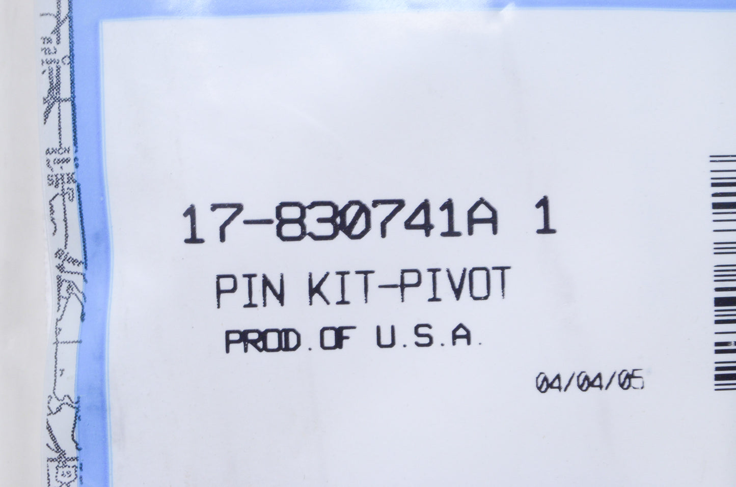Pivot Pin Kit NOS