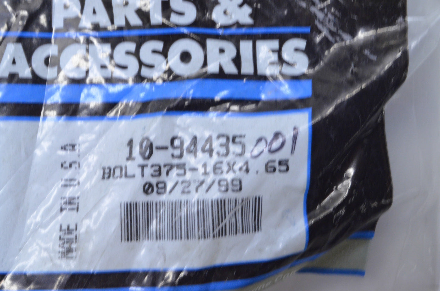 Bolt 375-16x4.65 NOS