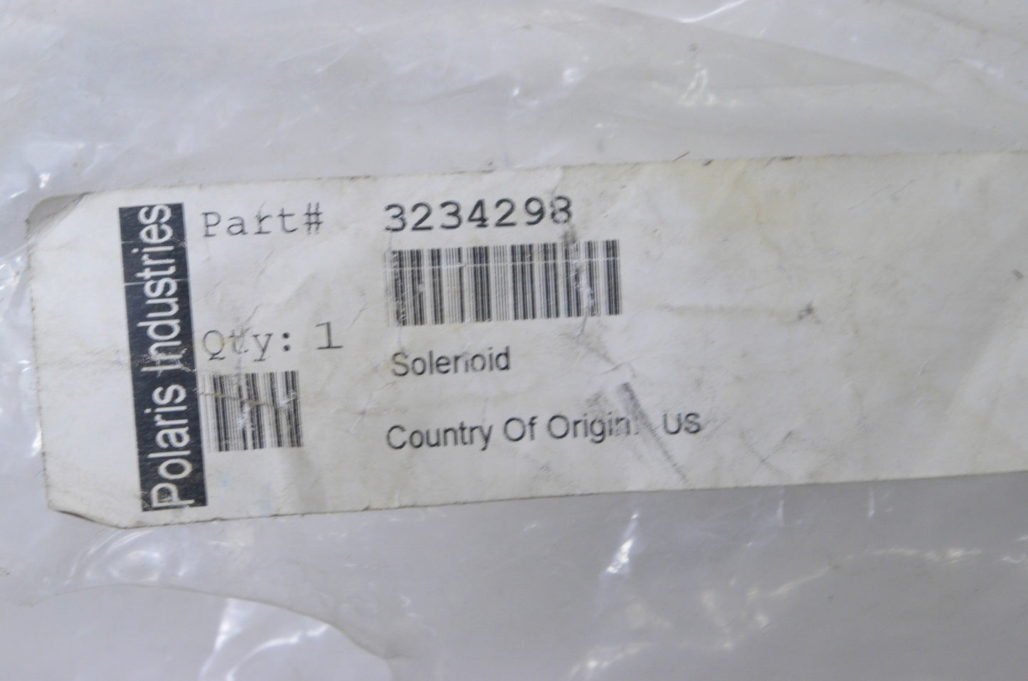 OEM Polaris 3234298 Solenoid