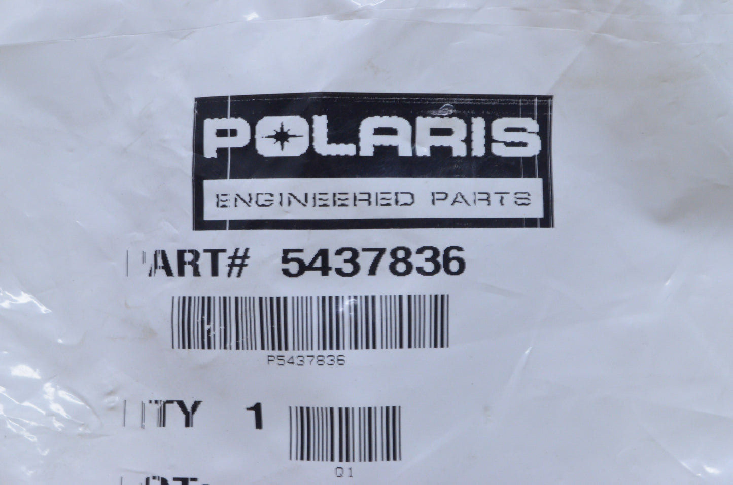 OEM Polaris 5437836 Right Intake Valve NOS
