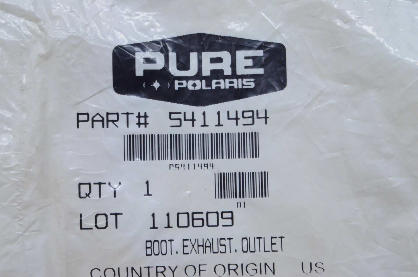 Outlet Exhaust Boot NOS