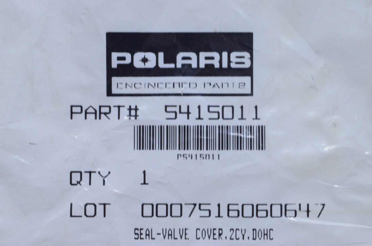 New OEM Polaris Valve Cover Gasket  NOS