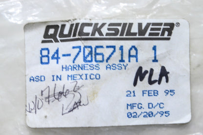 OEM Mercury 84-70671A 1 Harness Assembly NOS